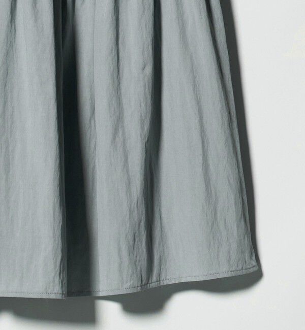 BEAUTY&YOUTH UNITED ARROWS「レーヨンブレンド シャーリング ロングスカート」|スカート|