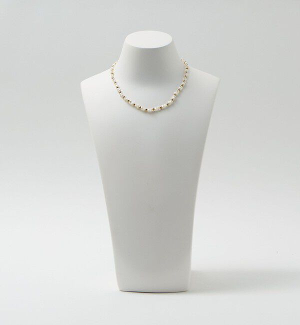 BEAUTY&YOUTH UNITED ARROWS「＜Causerie＞淡水パール&times;ストーン コンビ ネックレス」|ネックレス|