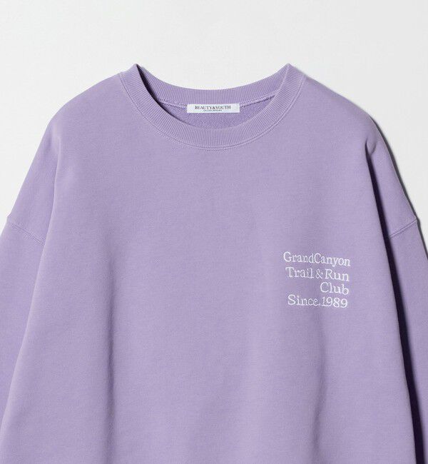 BEAUTY&YOUTH UNITED ARROWS「コットン裏毛 ロゴスウェット プルオーバー」|スウェット・ジャージ|