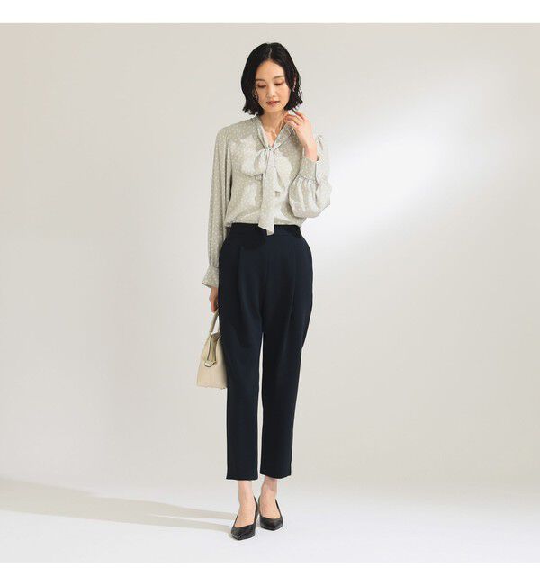 Demi-Luxe BEAMS 「トリアセ 1タック パンツ＊」|スラックス|