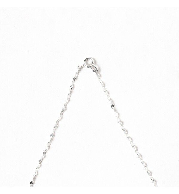 Ray BEAMS 「シルバー ペタルチェーン ネックレス」|ネックレス|