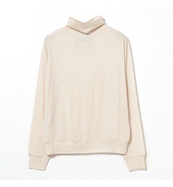 Demi-Luxe BEAMS 「SLOANE / ウール 天竺 タートルネック ニットTシャツ」|Tシャツ・カットソー|