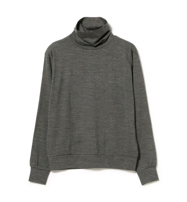 Demi-Luxe BEAMS 「SLOANE / ウール 天竺 タートルネック ニットTシャツ」|Tシャツ・カットソー|