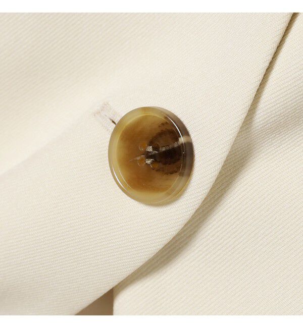 Ray BEAMS 「ノーカラー バック ギャザー ジレ」|ベスト・ジレ|