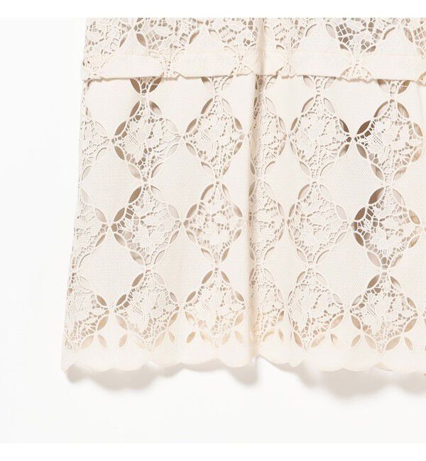 Ray BEAMS 「レース ベルカフス ロングスリーブ ワンピース」|ワンピース|