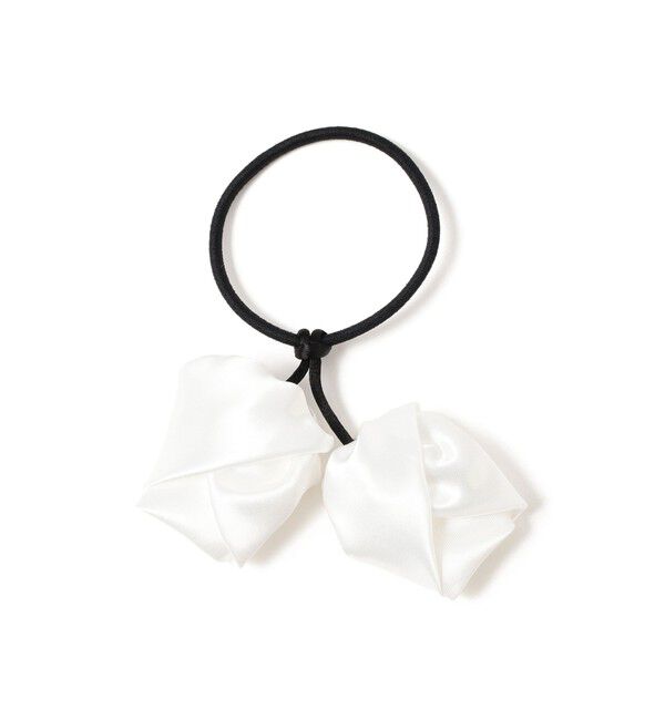 Ray BEAMS 「フラワー ヘアゴム」|ヘアゴム・シュシュ|WHITE