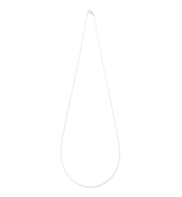 BEAMS「BEAMS / ナロー チェーン ネックレス SILVER925」|ネックレス|