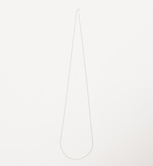 BEAMS「BEAMS / ナロー チェーン ネックレス SILVER925」|ネックレス|