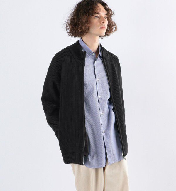 SHIPS any「SHIPS any: <ウォッシャブル> ドライバーズ アゼ編み ニット カーディガン◇」|カーディガン|