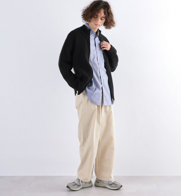 SHIPS any「SHIPS any: <ウォッシャブル> ドライバーズ アゼ編み ニット カーディガン◇」|カーディガン|