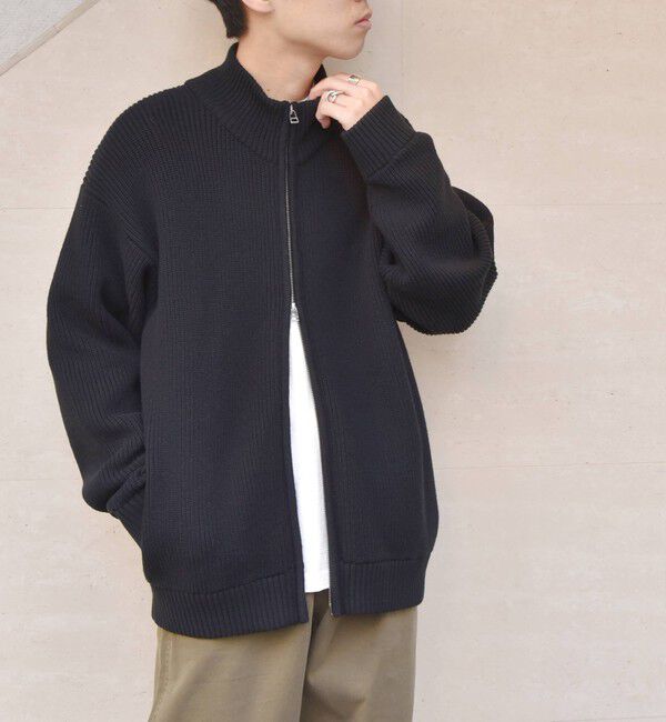 SHIPS any「SHIPS any: <ウォッシャブル> ドライバーズ アゼ編み ニット カーディガン◇」|カーディガン|