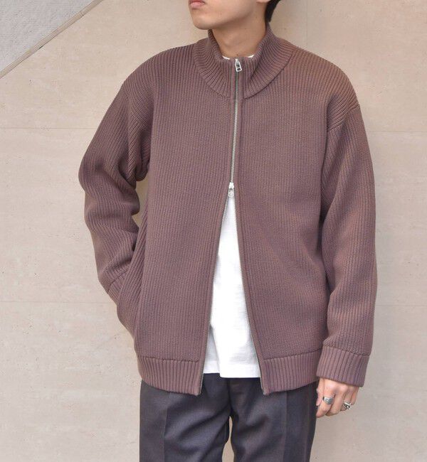 SHIPS any「SHIPS any: <ウォッシャブル> ドライバーズ アゼ編み ニット カーディガン◇」|カーディガン|