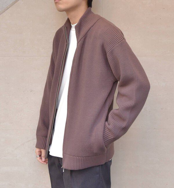 SHIPS any「SHIPS any: <ウォッシャブル> ドライバーズ アゼ編み ニット カーディガン◇」|カーディガン|