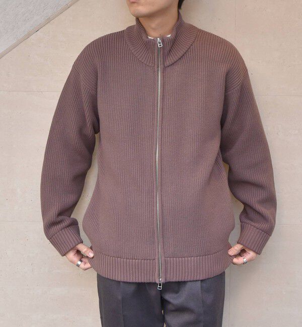 SHIPS any「SHIPS any: <ウォッシャブル> ドライバーズ アゼ編み ニット カーディガン◇」|カーディガン|