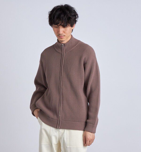 SHIPS any「SHIPS any: <ウォッシャブル> ドライバーズ アゼ編み ニット カーディガン◇」|カーディガン|