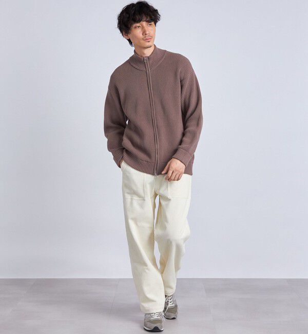 SHIPS any「SHIPS any: <ウォッシャブル> ドライバーズ アゼ編み ニット カーディガン◇」|カーディガン|