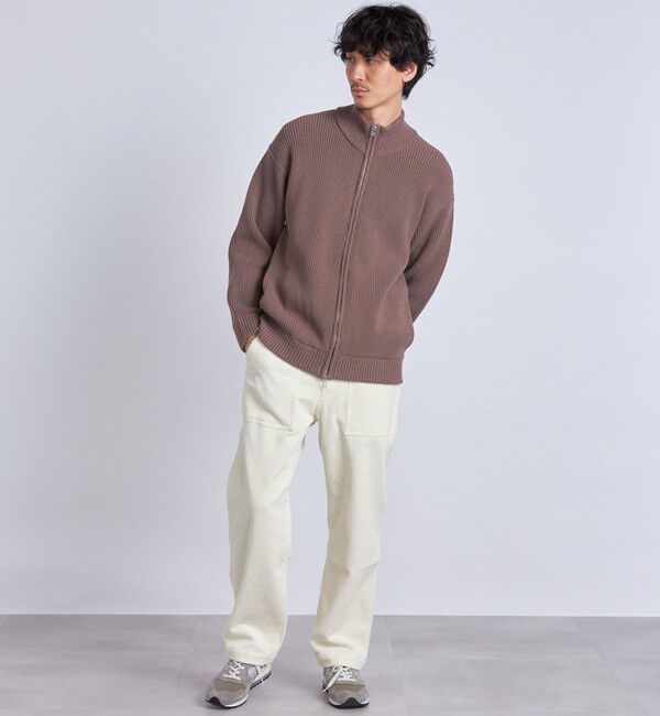 SHIPS any「SHIPS any: <ウォッシャブル> ドライバーズ アゼ編み ニット カーディガン◇」|カーディガン|