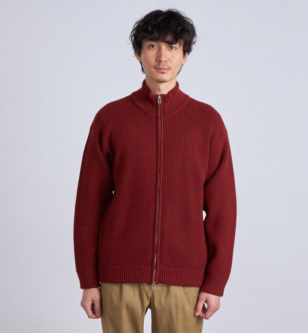 SHIPS any「SHIPS any: <ウォッシャブル> ドライバーズ アゼ編み ニット カーディガン◇」|カーディガン|