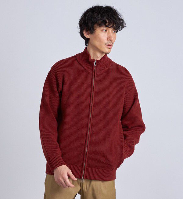 SHIPS any「SHIPS any: <ウォッシャブル> ドライバーズ アゼ編み ニット カーディガン◇」|カーディガン|