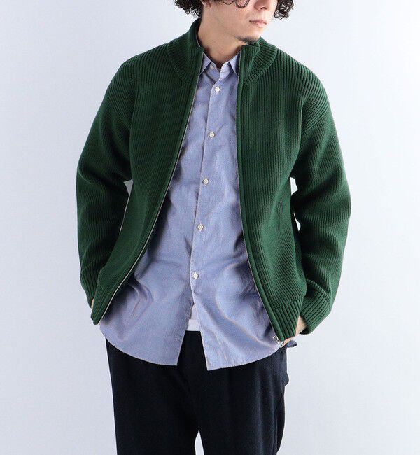 SHIPS any「SHIPS any: <ウォッシャブル> ドライバーズ アゼ編み ニット カーディガン◇」|カーディガン|