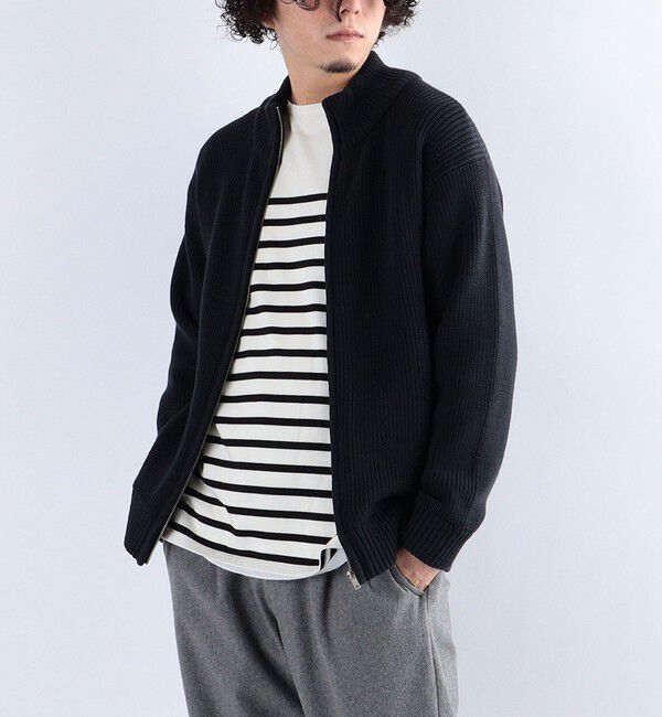 SHIPS any「SHIPS any: <ウォッシャブル> ドライバーズ アゼ編み ニット カーディガン◇」|カーディガン|