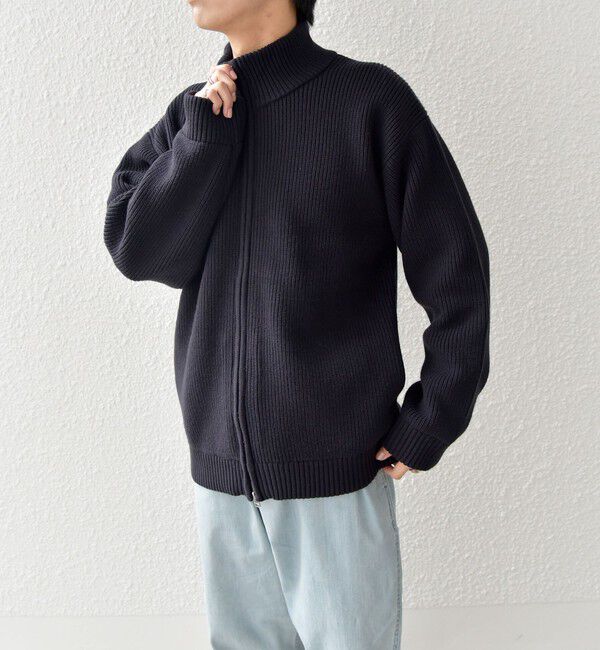 SHIPS any「SHIPS any: <ウォッシャブル> ドライバーズ アゼ編み ニット カーディガン◇」|カーディガン|