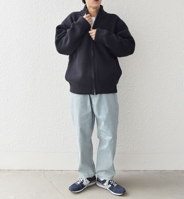 SHIPS any「SHIPS any: <ウォッシャブル> ドライバーズ アゼ編み ニット カーディガン◇」|カーディガン|