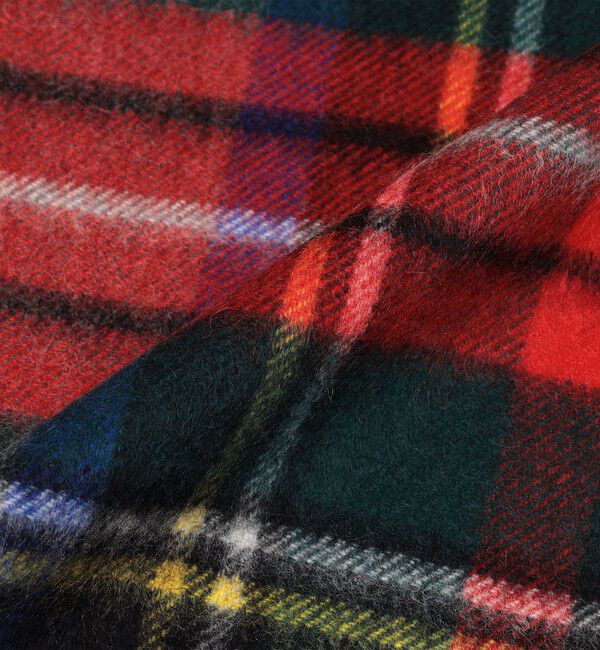 SHIPS for women「JOHNSTONS:カシミヤチェックストール 190*70」|ストール|