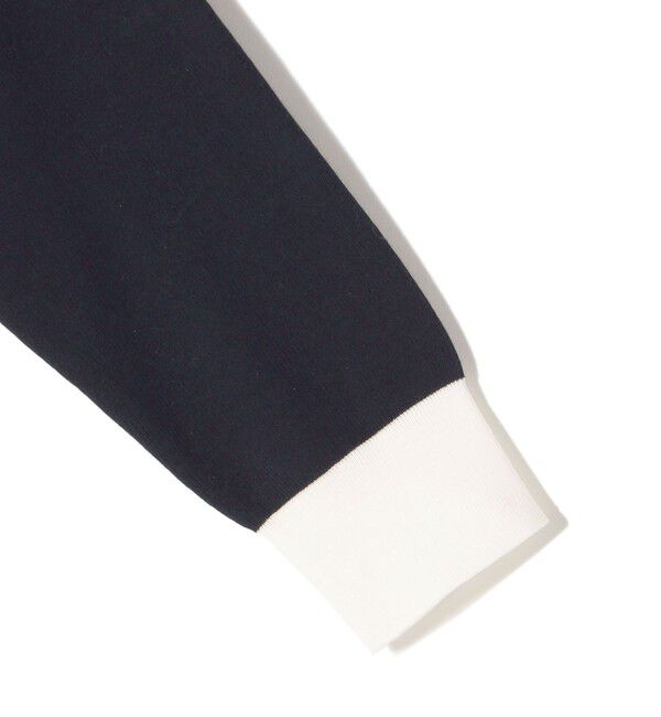 SHIPS for women「〈手洗い可能〉コットン 配色 バックボタン プルオーバー◇」|ニット・セーター|