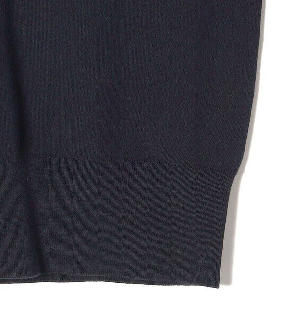 SHIPS for women「〈手洗い可能〉コットン 配色 バックボタン プルオーバー◇」|ニット・セーター|