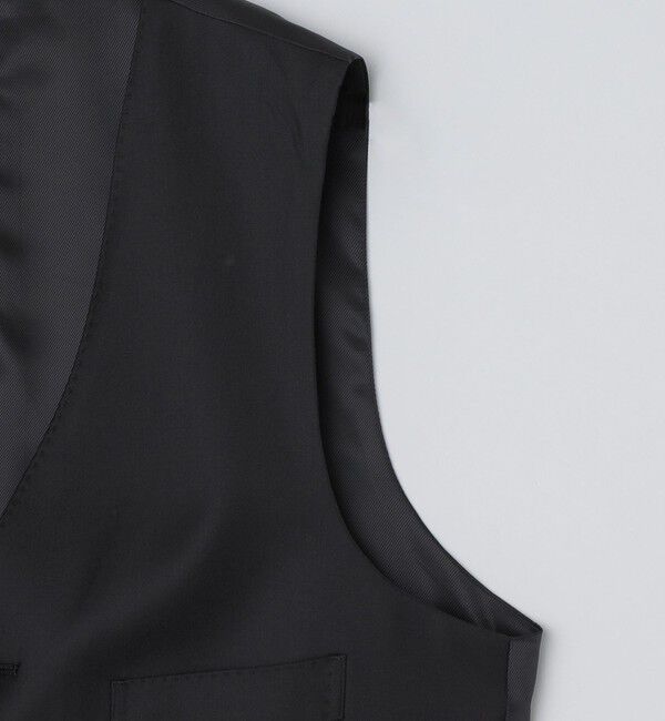 SHIPS「SHIPS: LORO PIANA FABRIC オーストラリス 無地 ベスト」|ベスト・ジレ|