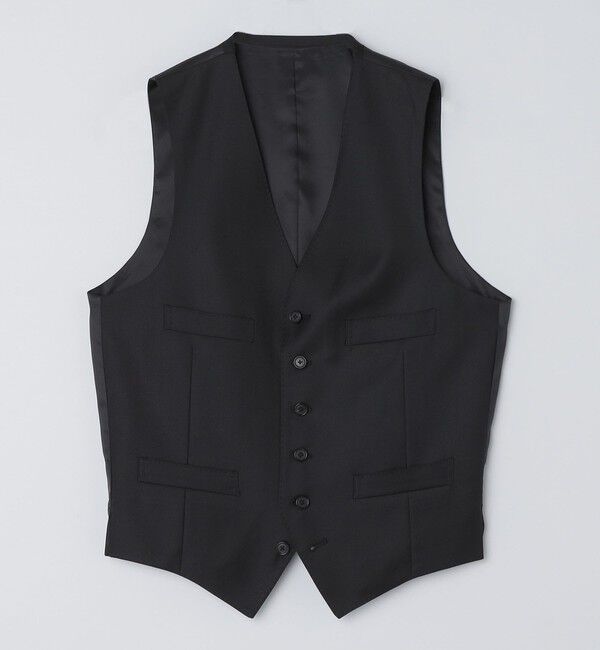 SHIPS「SHIPS: LORO PIANA FABRIC オーストラリス 無地 ベスト」|ベスト・ジレ|