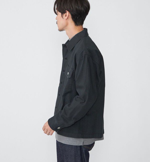 SHIPS「SHIPS: ミリタリー カバー シャツ ジャケット」|ミリタリージャケット|