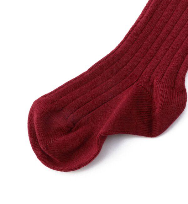 SHIPS KIDS「condor:80～90cm / ワイドリブ ベーシック タイツ」|タイツ・ストッキング|