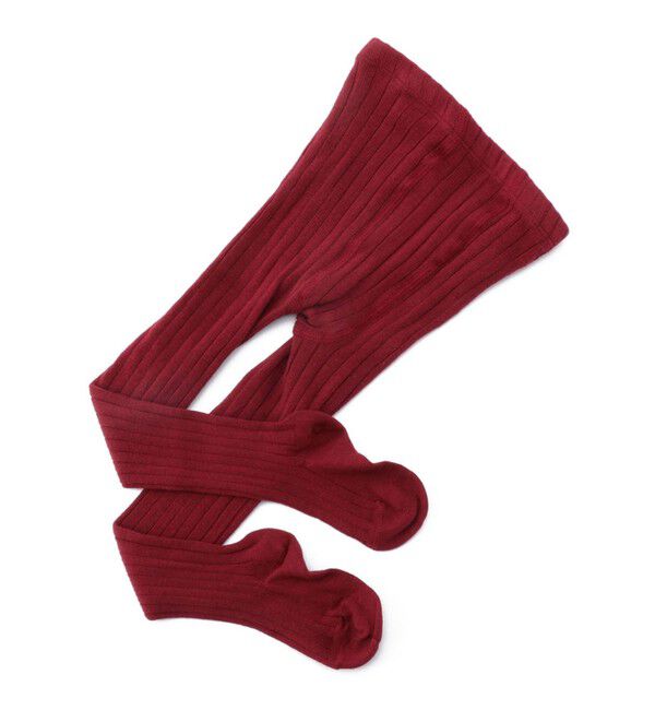 SHIPS KIDS「condor:80～90cm / ワイドリブ ベーシック タイツ」|タイツ・ストッキング|