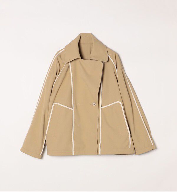 SHIPS any「SHIPS any: 〈洗濯機可能〉ショート トレンチ コート」|トレンチコート|