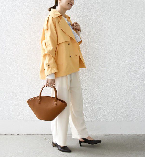 SHIPS any「SHIPS any: 〈洗濯機可能〉ショート トレンチ コート」|トレンチコート|