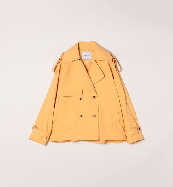 SHIPS any「SHIPS any: 〈洗濯機可能〉ショート トレンチ コート」|トレンチコート|