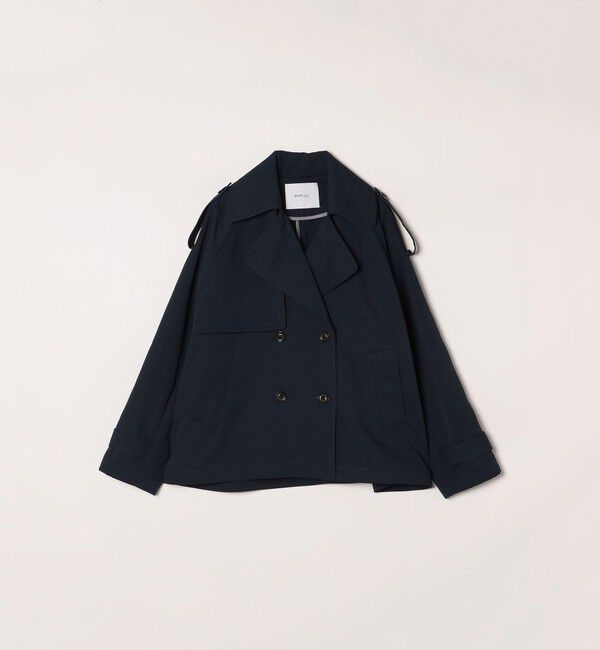 SHIPS any「SHIPS any: 〈洗濯機可能〉ショート トレンチ コート」|トレンチコート|