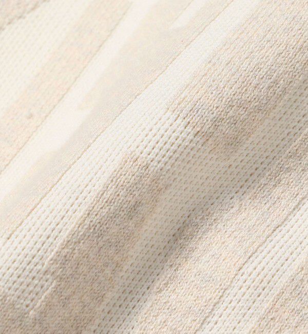 SHIPS for women「〈手洗い可能〉ジャカード ロゴ ニット ベスト 24SS ◇」|ベスト・ジレ|