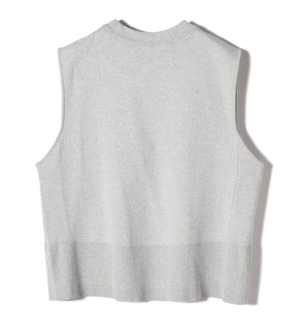 SHIPS for women「〈手洗い可能〉ジャカード ロゴ ニット ベスト 24SS ◇」|ベスト・ジレ|