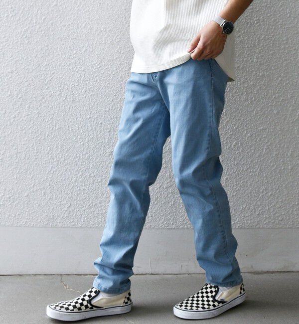 SHIPS any「SHIPS any: ベターコットン ストレッチ スリム テーパード デニム イージー パンツ◇」|デニム|