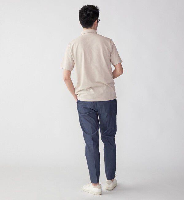 SHIPS「【WEB限定】SHIPS:〈吸水速乾〉ドライピケ ワンポイント ロゴ ボタンダウン ポロシャツ」|ポロシャツ|