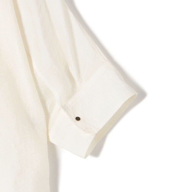 SHIPS for women「〈手洗い可能〉シルク混 シアー 羽織 シャツ」|シャツ・ブラウス|