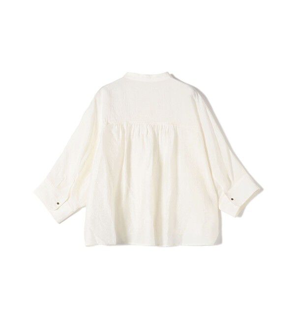 SHIPS for women「〈手洗い可能〉シルク混 シアー 羽織 シャツ」|シャツ・ブラウス|