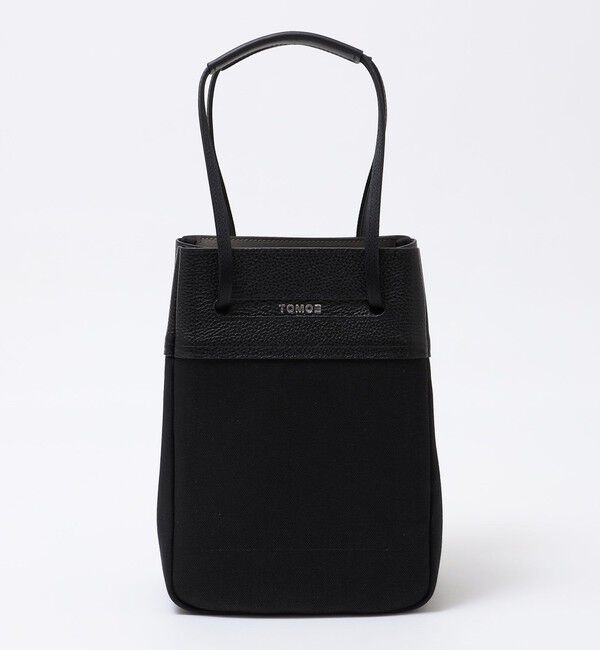 SHIPS「【SHIPS別注】TOMOE: キャンバス ドローストリング バッグ」|リュック|ブラック