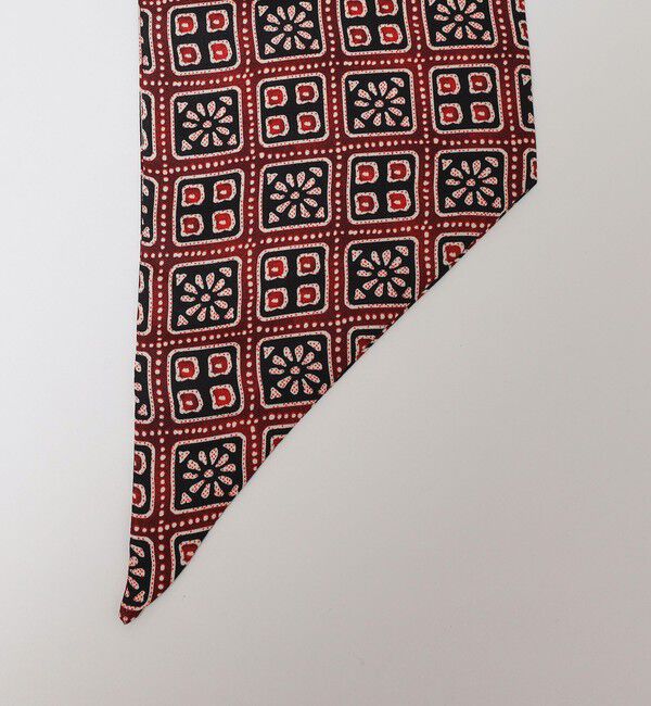 SHIPS「【SHIPS別注】Stefano cau: バティック プリント スカーフ」|バンダナ・スカーフ|