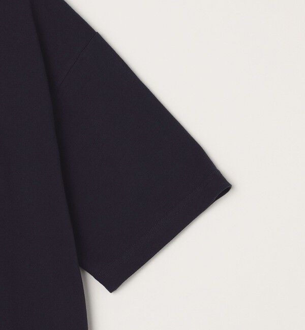 SHIPS any「【WEB限定】SHIPS any: BLAH BLAH BLAH.ワンポイント 刺繍 ルーズ Tシャツ(ユニセックス)◇」|Tシャツ・カットソー|