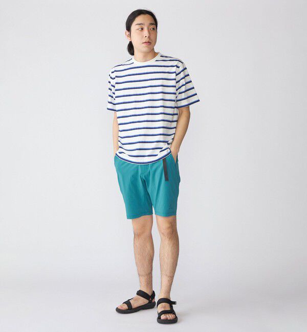 SHIPS「SHIPS: TEXBRID(R) リネン グラデーション ボーダー Tシャツ」|Tシャツ・カットソー|