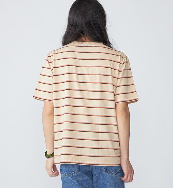 SHIPS「SHIPS: TEXBRID(R) リネン グラデーション ボーダー Tシャツ」|Tシャツ・カットソー|